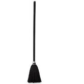 Rubbermaid FG253100BLA Lobby Pro Plastic Upright Dust Pan - Black - Mabrook Hotel Supplies